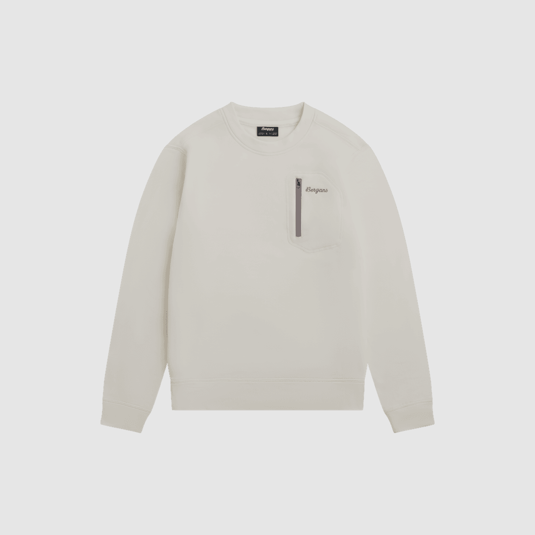 Bergans Midtli Midlayer Sweatshirt Women Vanilla White L