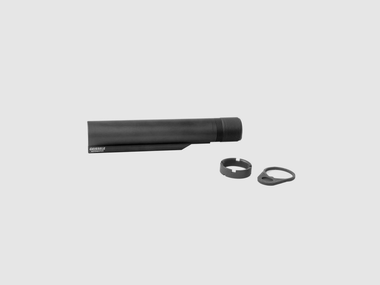 Premium MIL-SPEC Buffer Tube, 7075-T6, AR-15/M4, Black