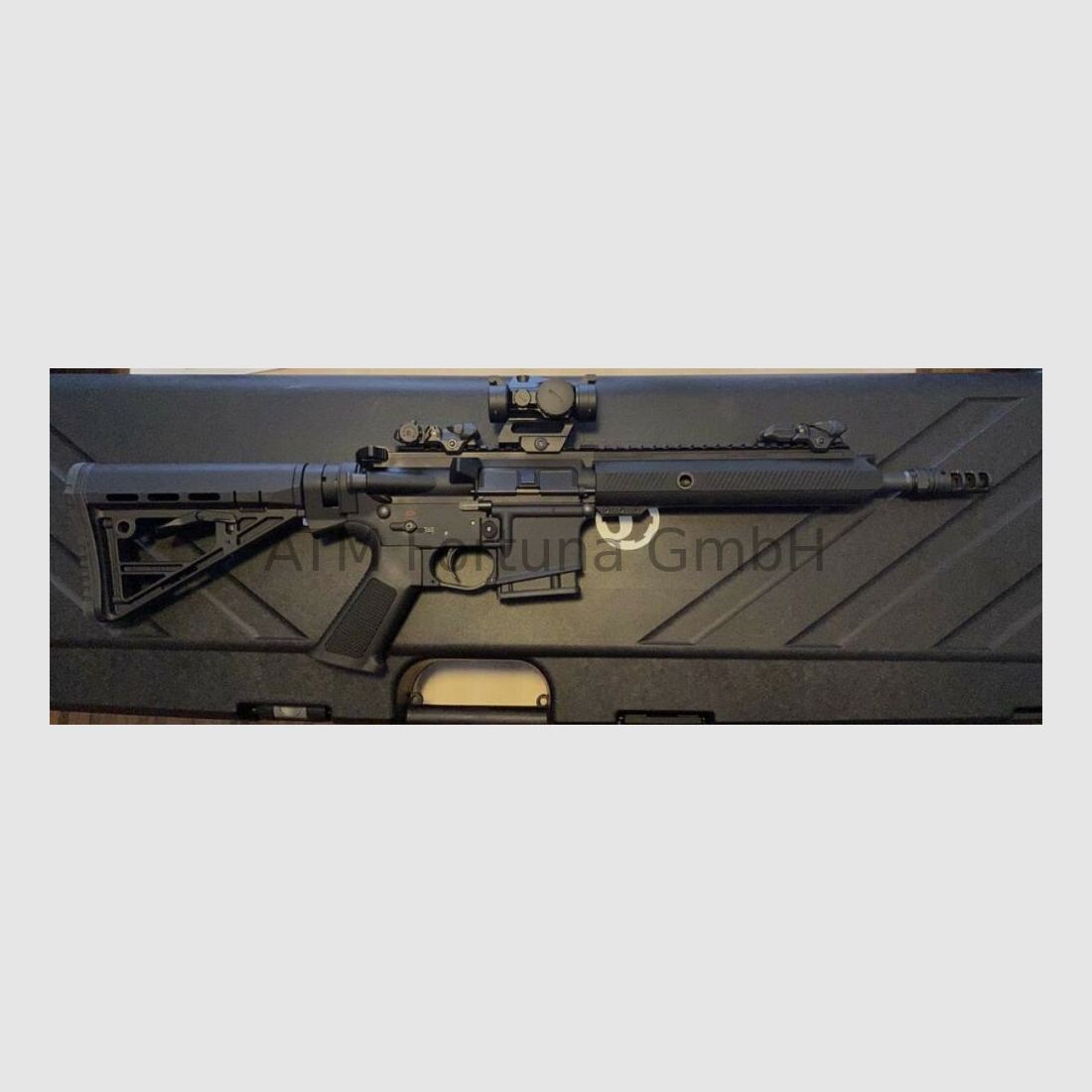 Schmeisser 2023 Schmeisser AR 15 S4F Sport looplengte 10,5" inch, kal. 223 Rem, + Falke S Reddot !