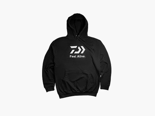 Daiwa D-Vec Feel Alive Hoodie Black L