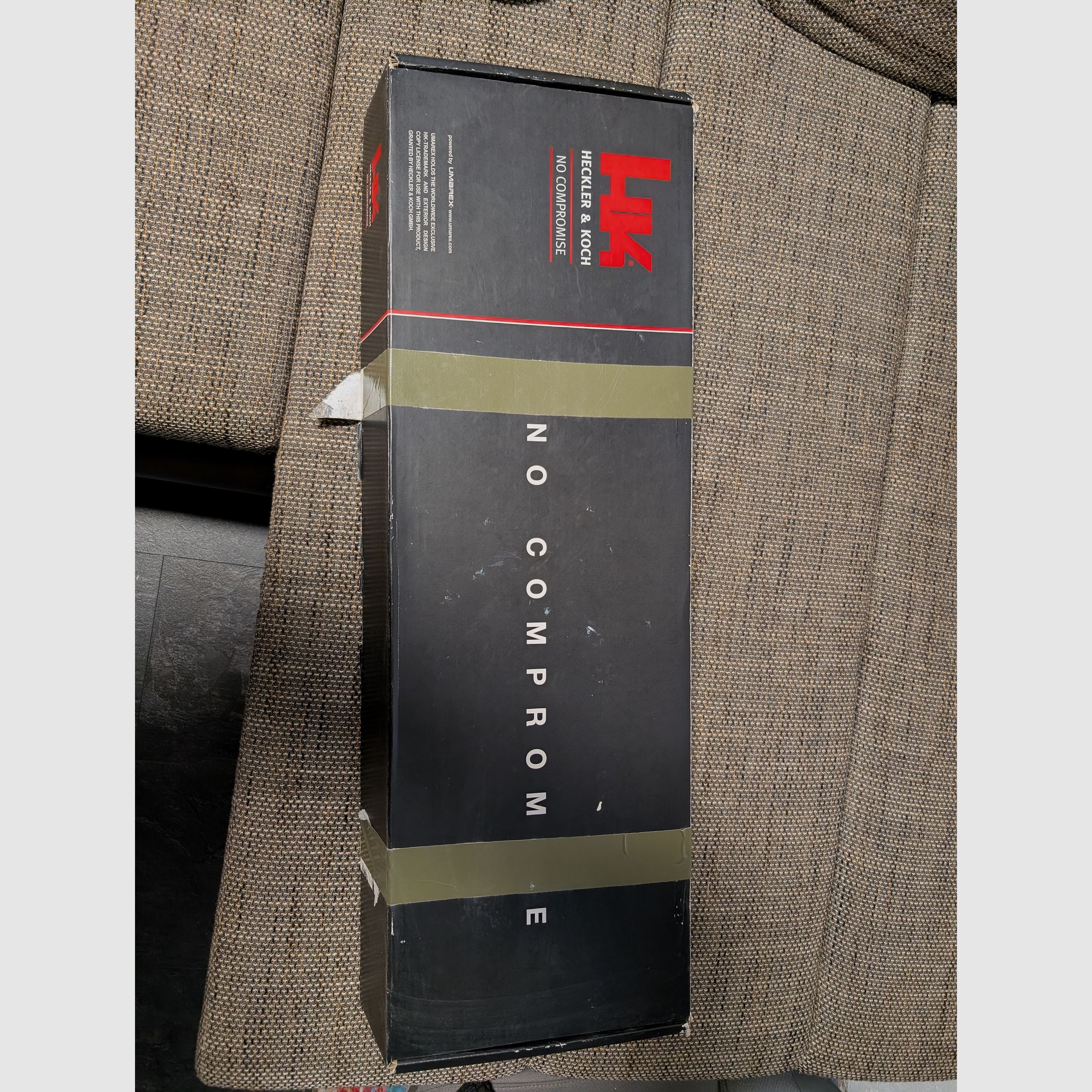 Heckler & Koch HK416 Softair – 1,6 Joule – Gaz Blow Back – avec accessoires