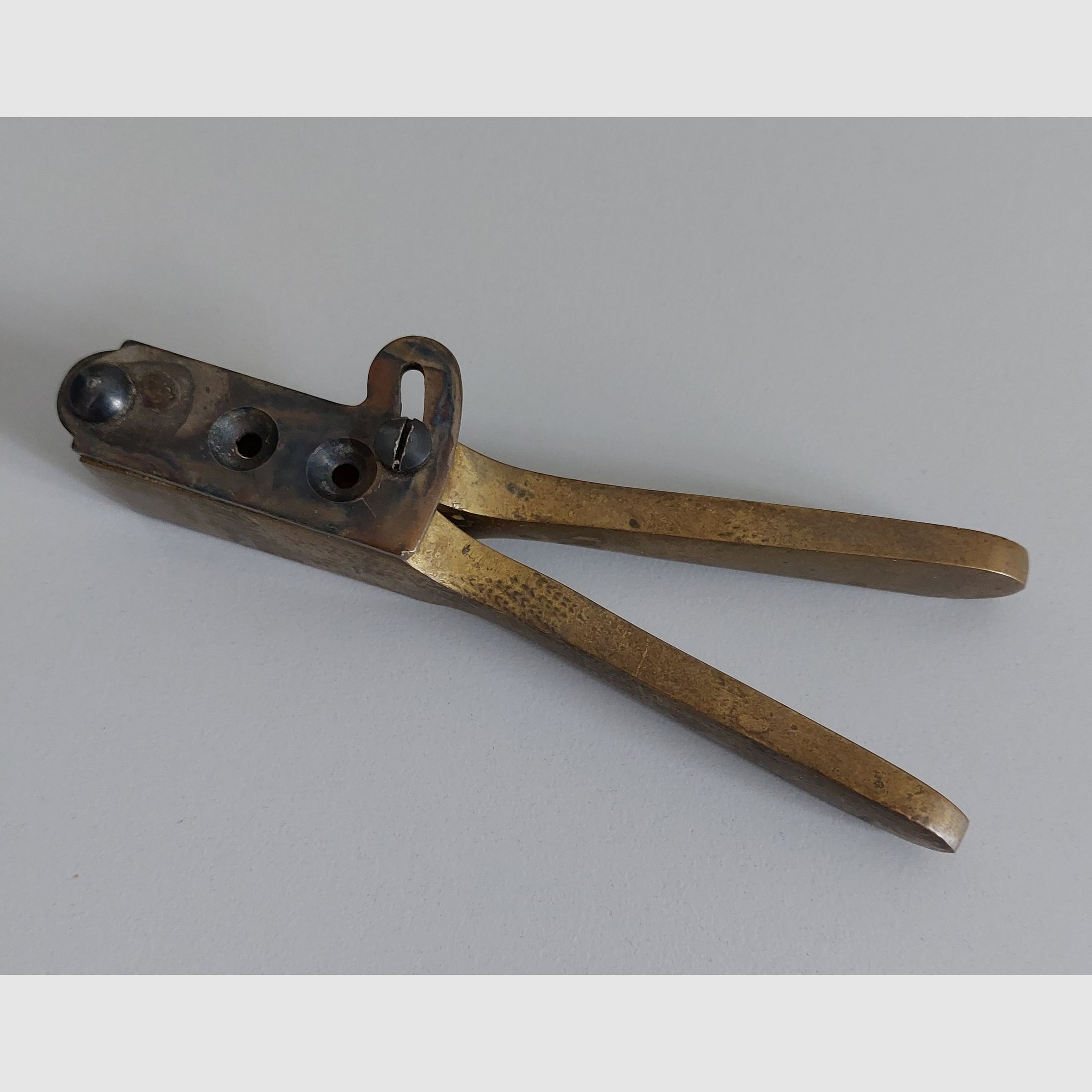 Kugelzange Cal .36 Messing Kokille
