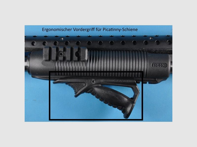 Taktischer, kompakter Vordergriff für Picatinny-Schiene