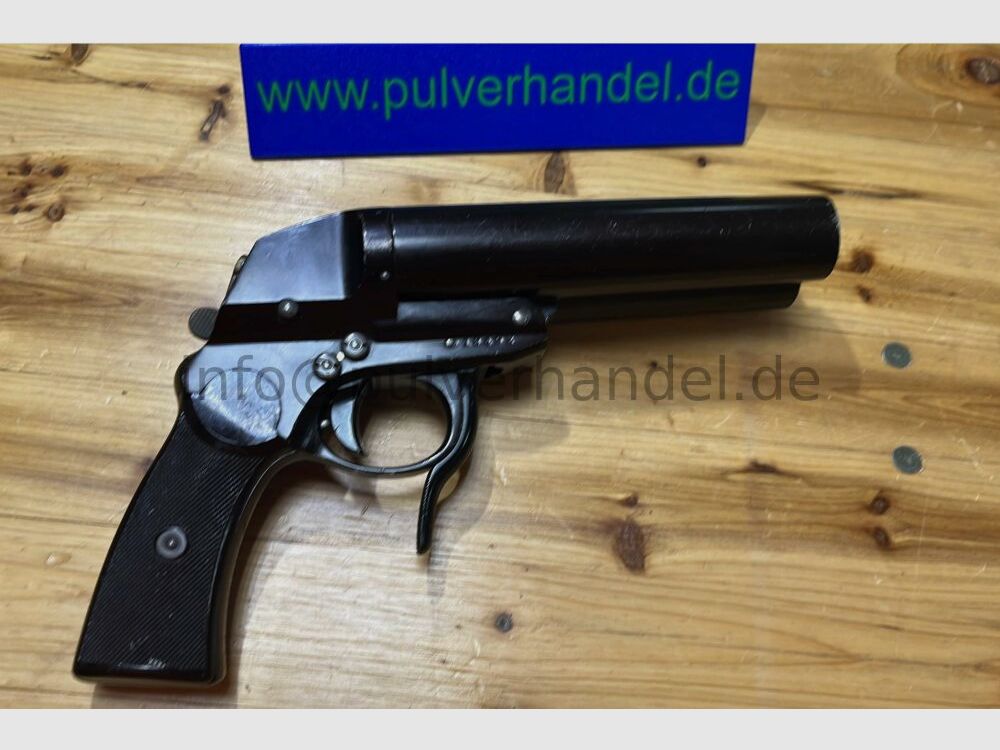fzs Doppelläufige Fliegerleuchtpistole L Original Wehrmacht Luftwaffe Kaliber 4(Signal)