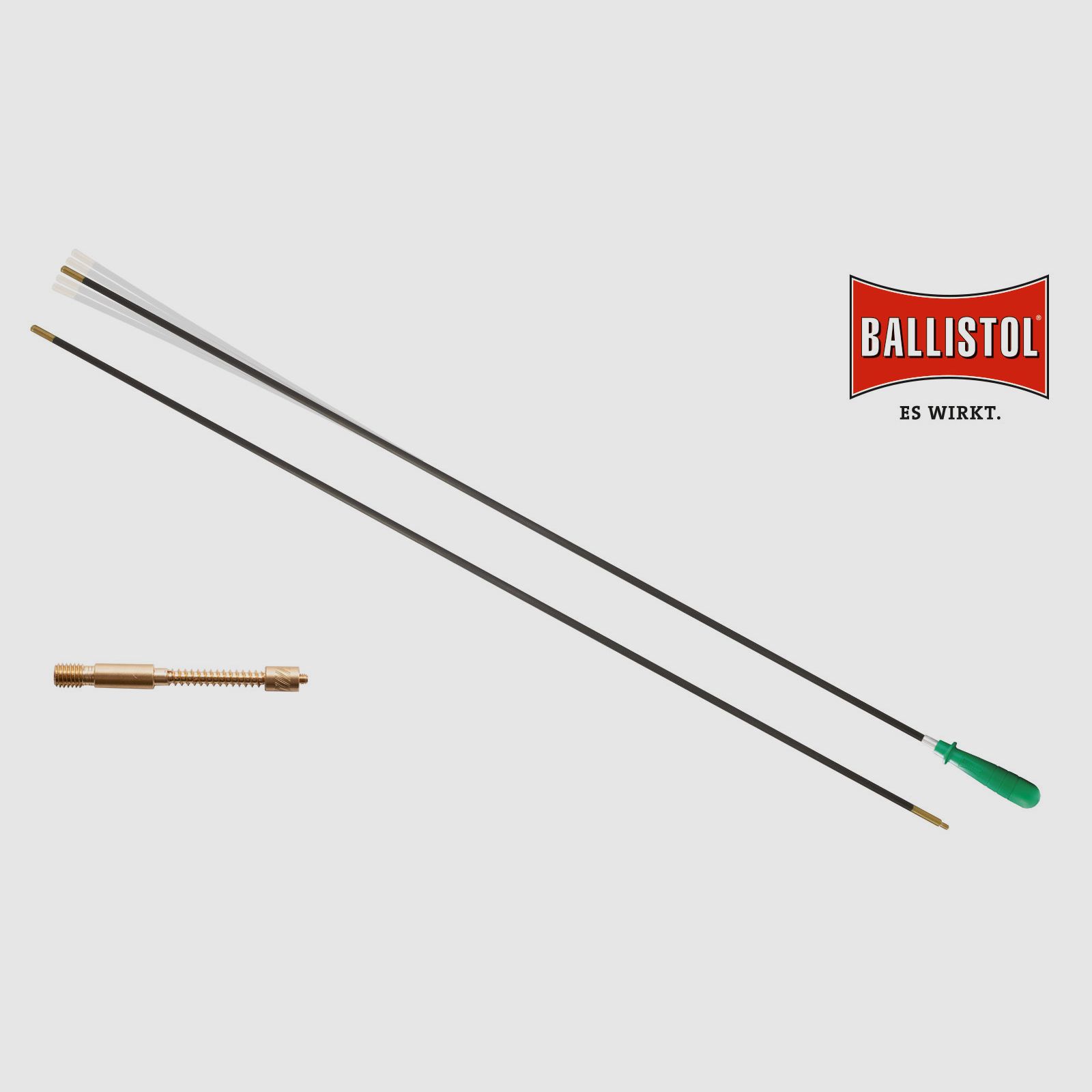 Ballistol Set Carbon-Putzstab lang
