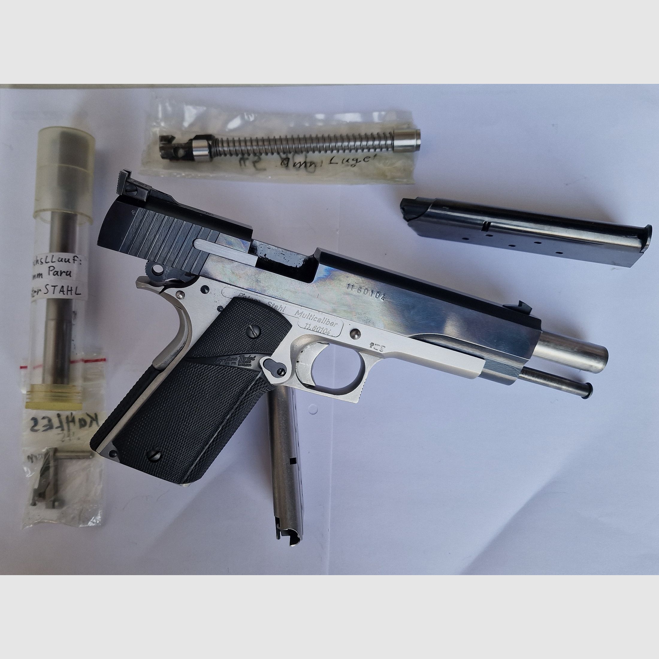 Peters Stahl Multical 45AUTO mit Wechselset 9luger 