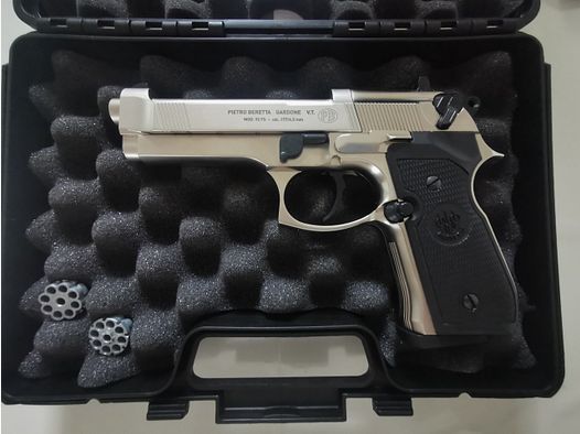 Beretta M 92 FS Nickel 4,5mm CO2