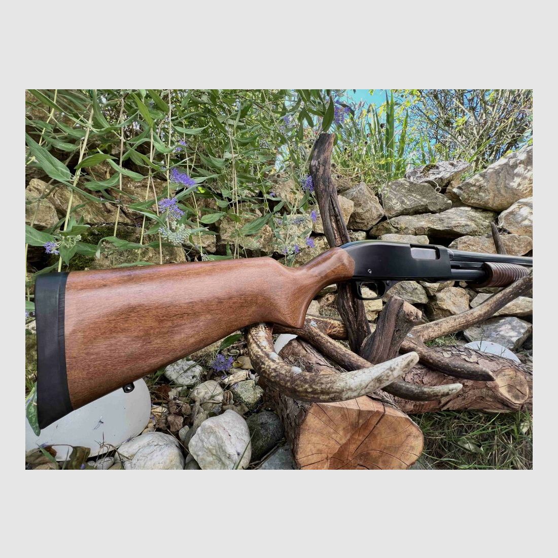 Winchester 1300 Defender Vorderschaftrepetierflinte 12/76
