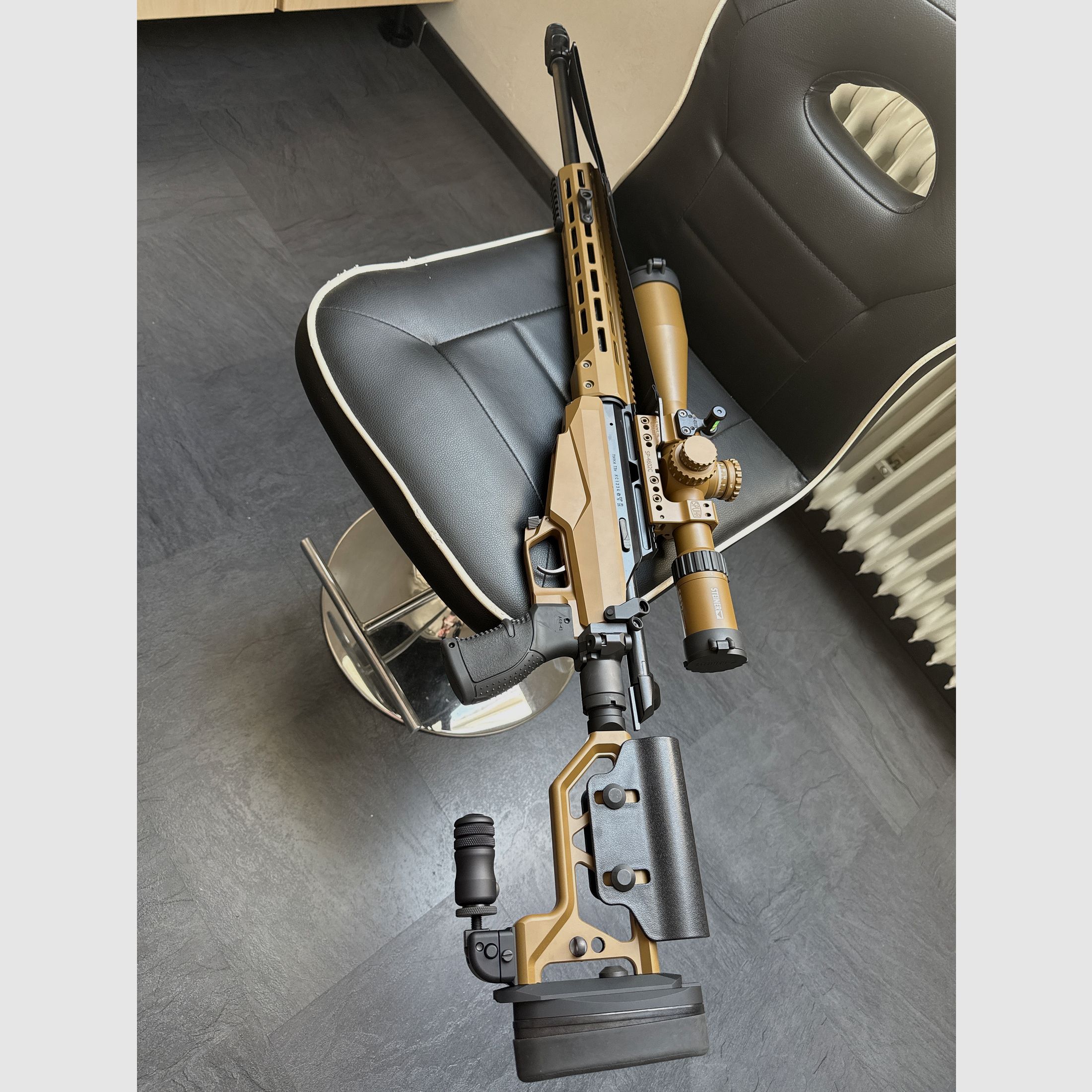 Tikka T3X TACT A1 6.5 Creed Steiner M5XI Spuhr Peterson Bremse