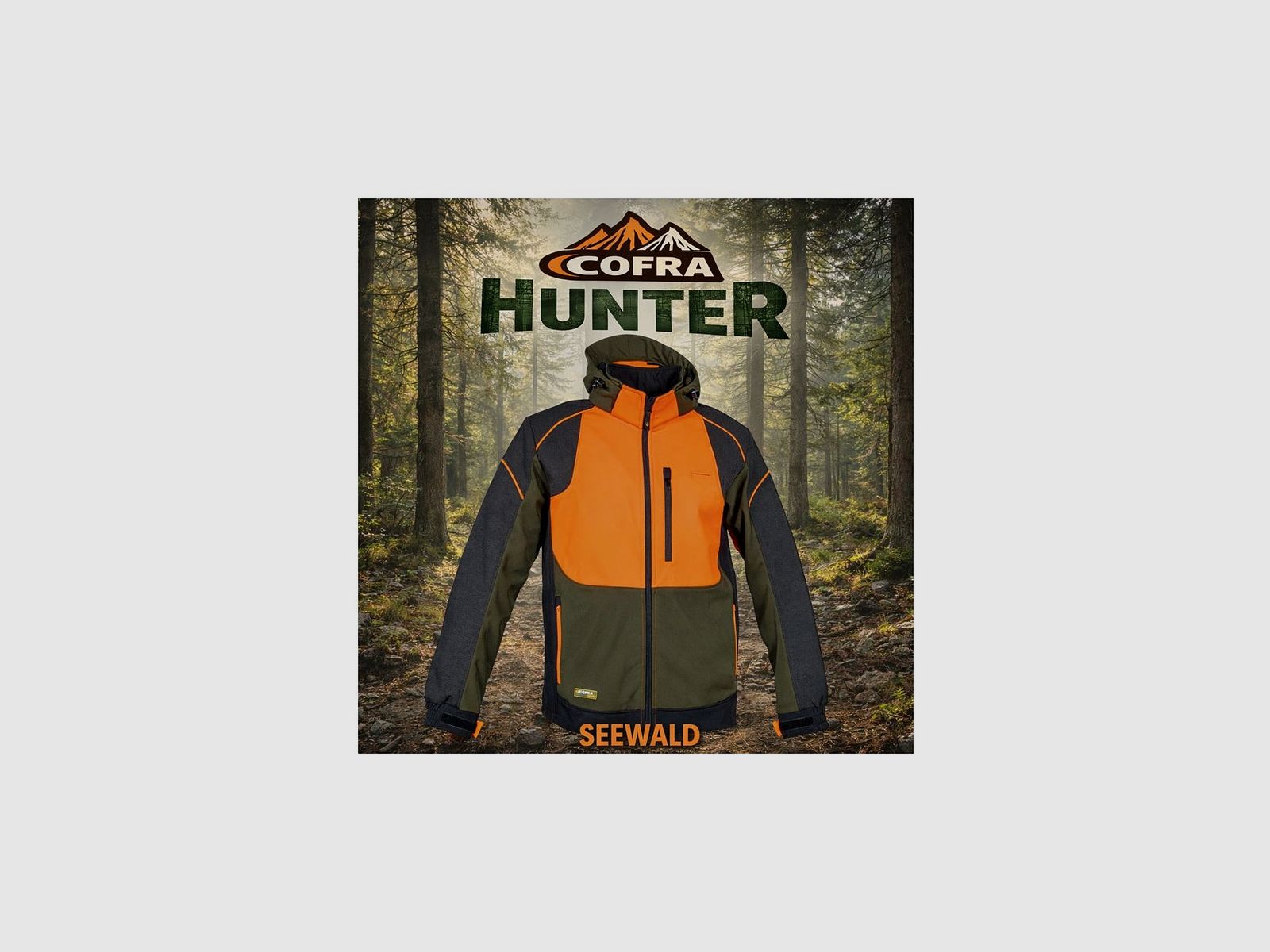 CHAQUETA COFRA SEEWALD ORANGE ANTI-ÉPINE, image 4 sur 6