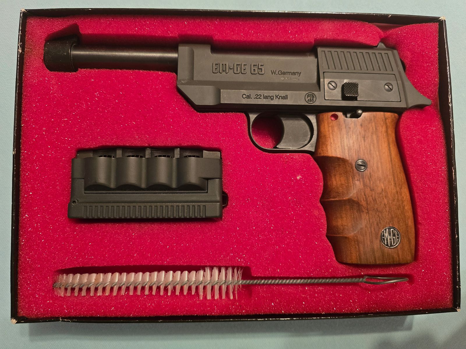EM-GE 6500 L, cal. 6mm Stakkato and .22 long, rarity!!!