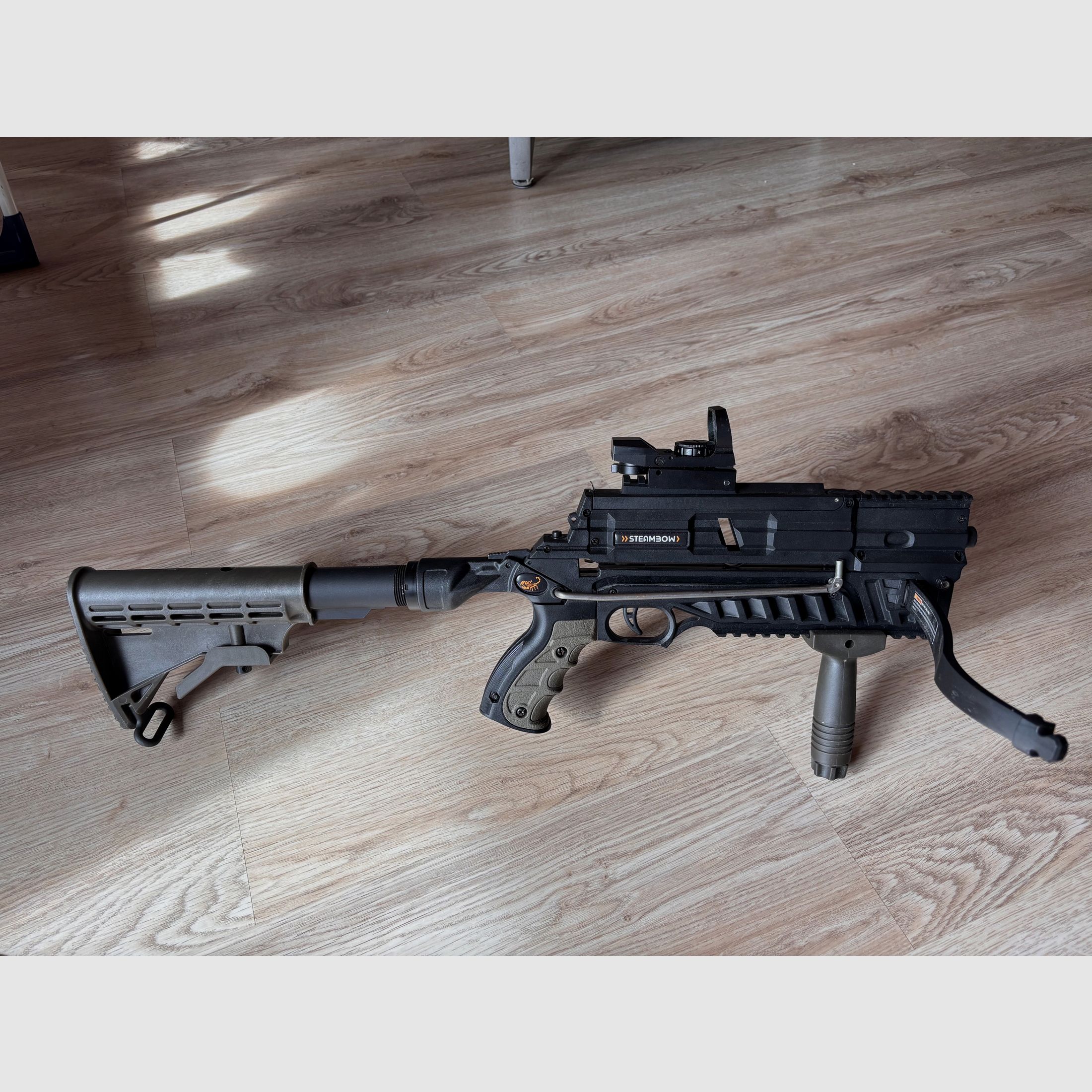 Steambow Stinger 2 AR-6 Tactical 6 disparos + accesorios, imagen 2 de 6