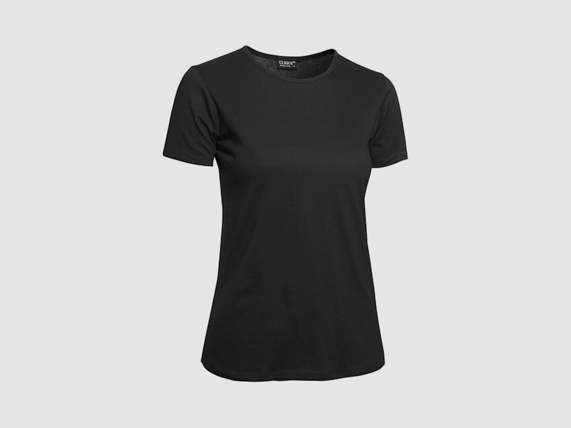 Clique Basic T-Shirt Damen Schwarz - XL