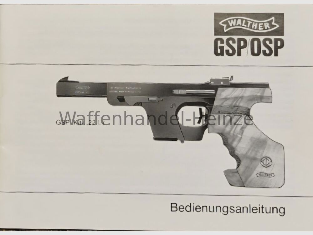 Walther GSP Jubiläumsmodell "25 Jahre GSP"