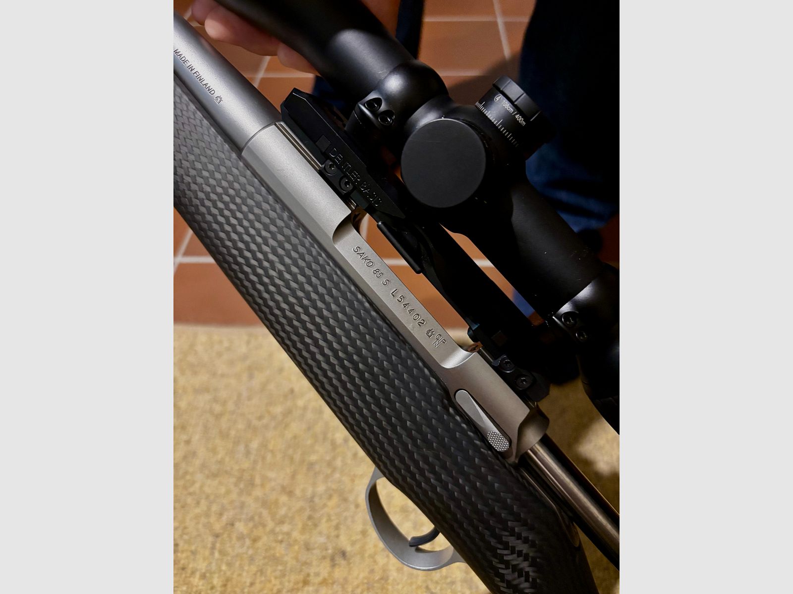 SAKO 85 Carbonlight M .308 Win Premium complete package | new SAKO carbon stock 2026 | Steiner Ranger 4 - 16 x 56 BC | Stalon XE108 suppressor | Dentler rail | 5100 € negotiable, image 8 of 19