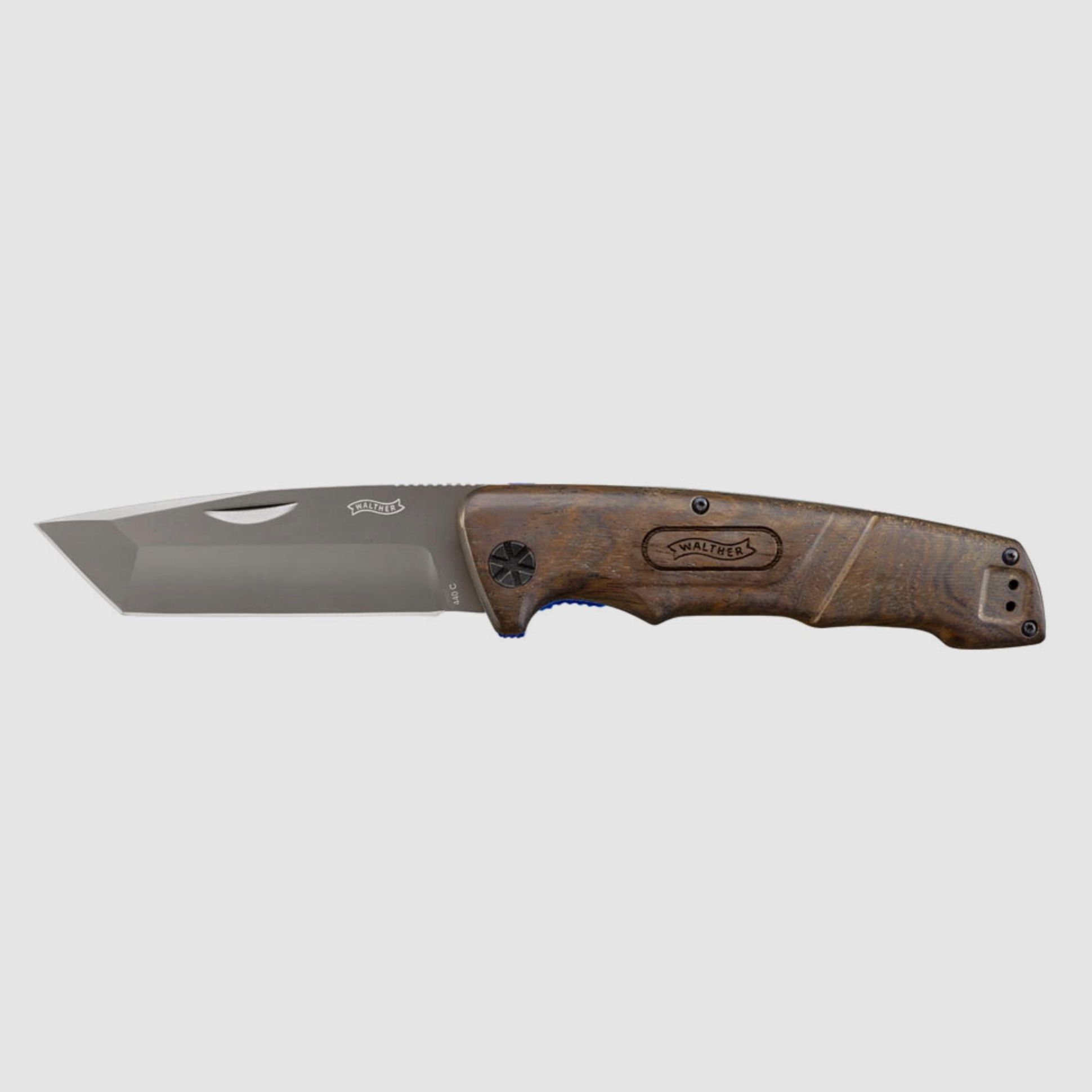 Umarex Walther 5.0827 BWK 4 Blue Wood Knife folding knife