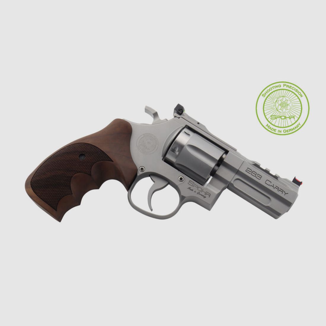 Revolver Spohr 283 Carry Stainless 3" Fabriqué en Allemagne 3 pouces Chasse & Sport