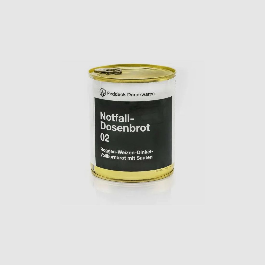 Feddeck Dauerwaren Roggen-/Weizenvollkornschrotbrot Dose 420 g