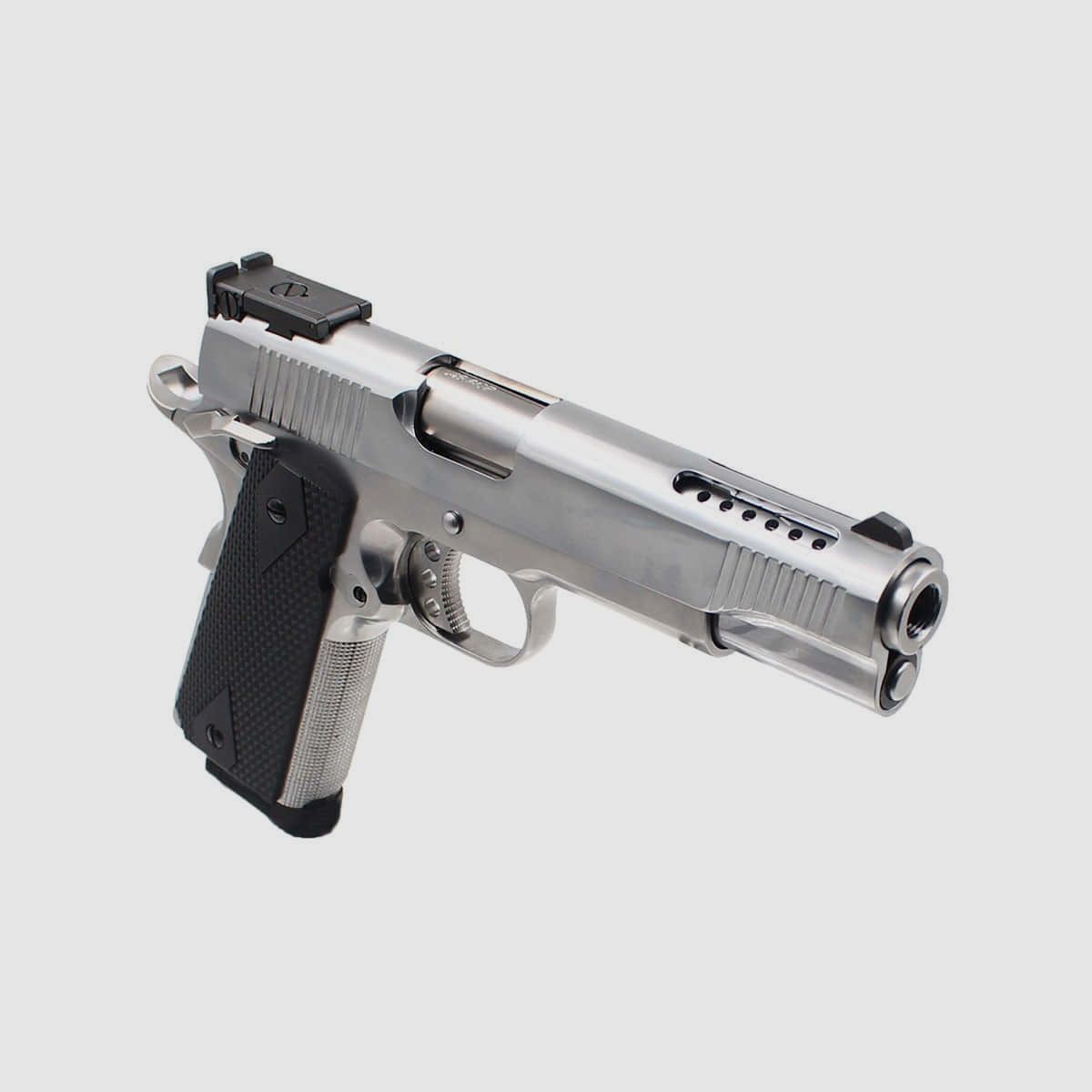 REPLIK GBB 1911 NE1201 CHROM VOLLMETALL GAS 1,0J, Bild 4 von 6