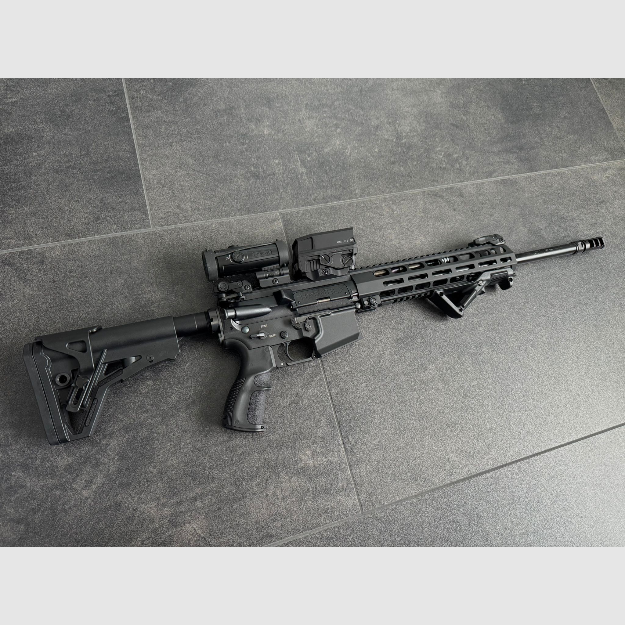 HAENEL CR223  - 16,75"  -  schwarz - langer Handschutz