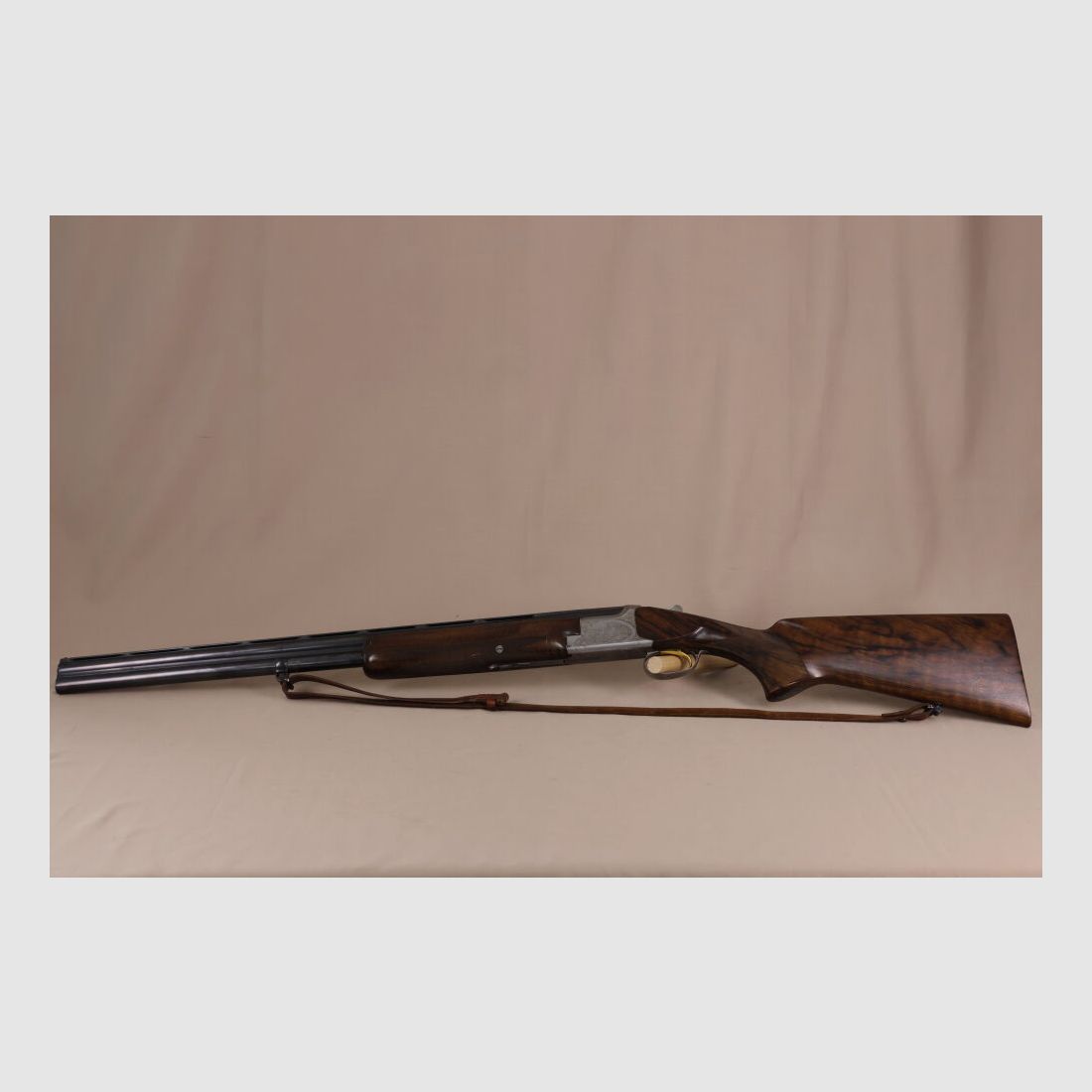 FN B25 Bockdoppelflinte // Gravur // Maserholz // Goldf. Abzug, Bild 2 von 10