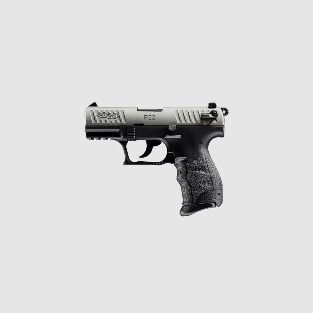 Pistolet P22Q Nickel Cal.22LR Canon 3.42" WALTHER, image 3 sur 3