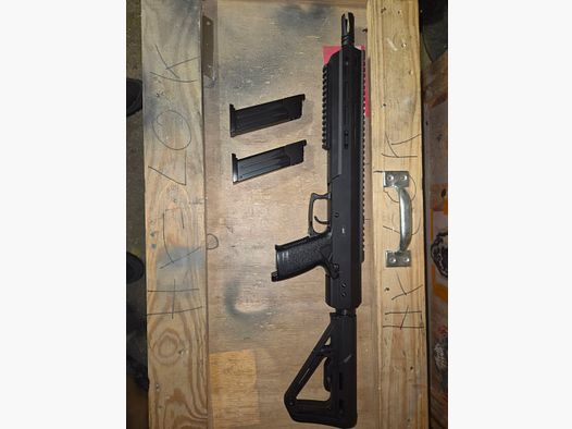 Novritsch SSX 303 Stealth Gasgewehr 1,7-2,5 Joule mit 2 Magazinen