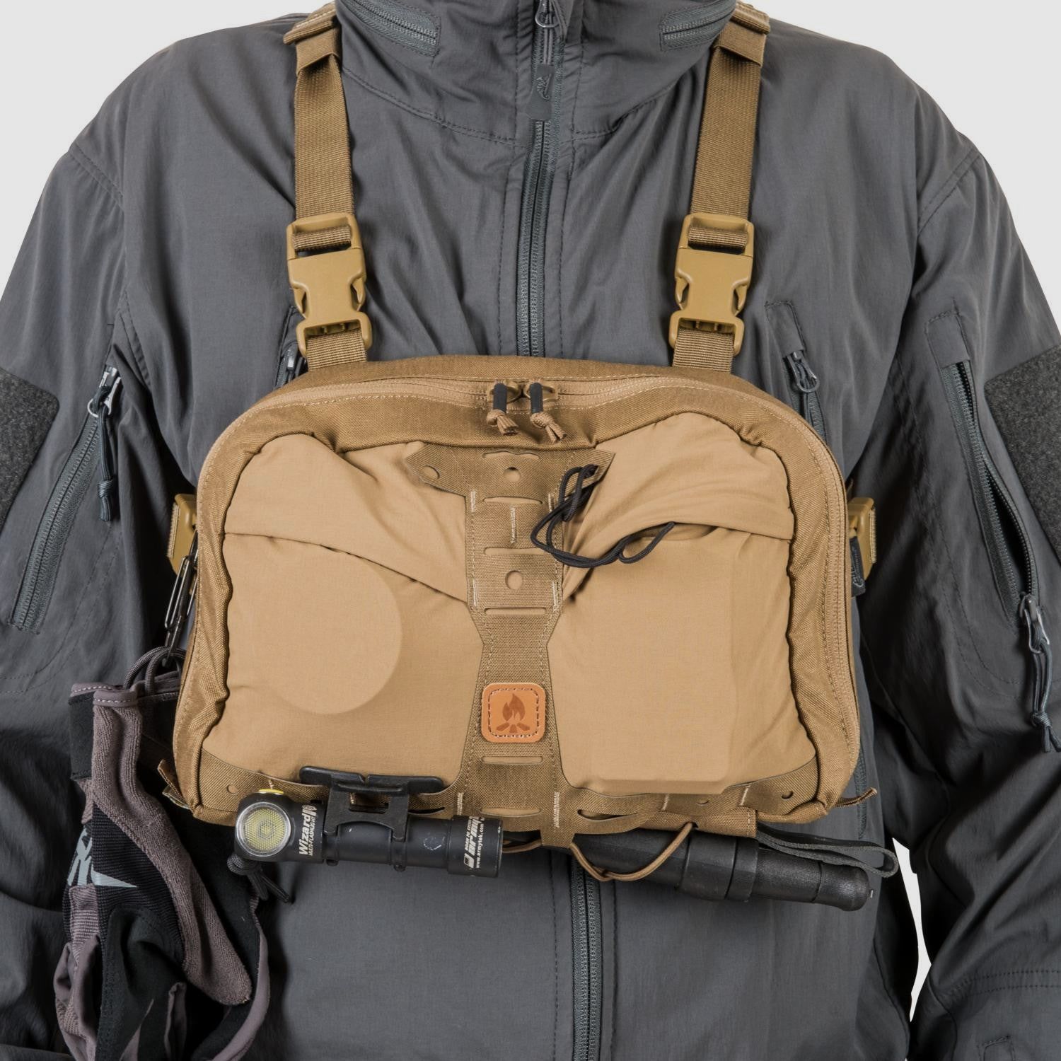Helikon-Tex Chest Pack Numbat® - Earth Brown / Clay B, image 13 of 20