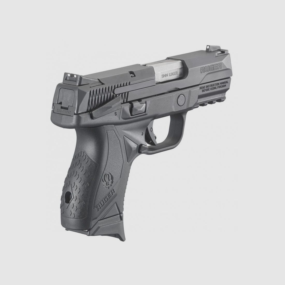 Pistole RUGER American Compact 3,55" mit manueller Sicherung - 9mm., Bild 4 von 14