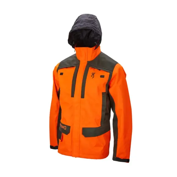 Parka Browning Tracker Orange mit Kapuze, Bild 3 von 6