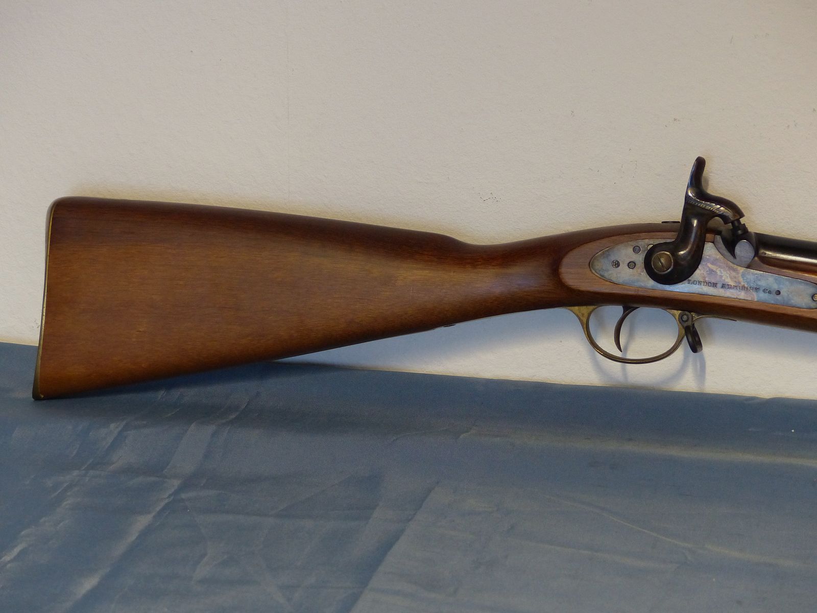 Vorderlader Perkussion Enfield Gewehr 1853 3 Band Büchse Armi San Paolo Brescia Italien Cal. .58 vintage