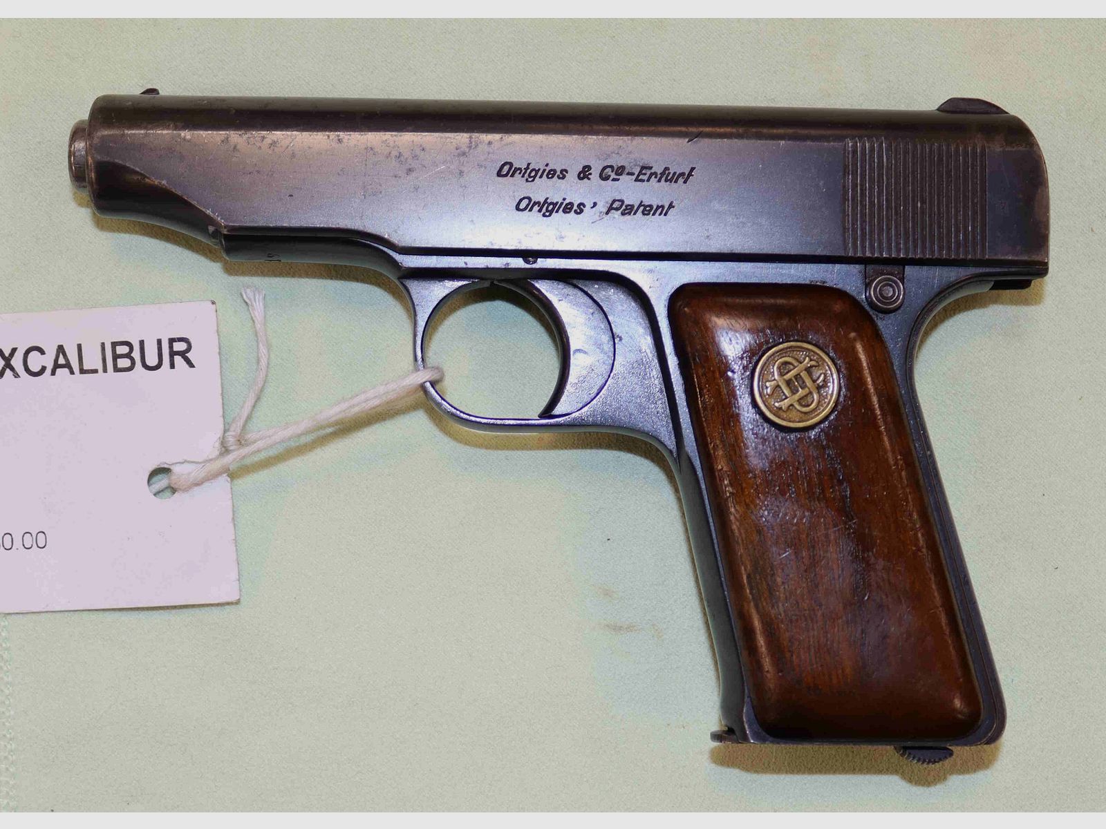 Ortgies-Pistole Kaliber 7.65, Bild 1 von 5