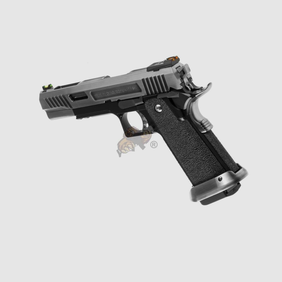 WE Hi-Capa 5.1 Force Full Metal Silver GBB -F-, immagine 2 di 6