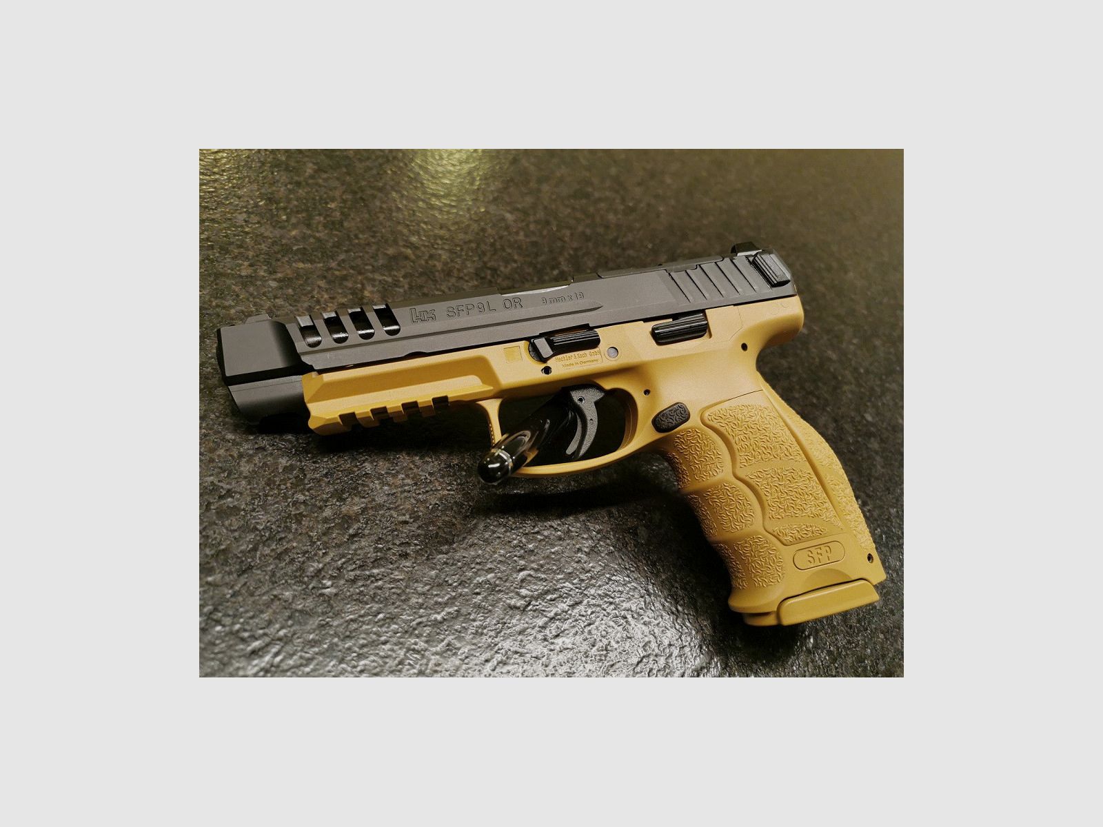 Heckler&Koch SFP9L-SF PB OR Green Brown (RAL8000), zdjęcie 3 z 3