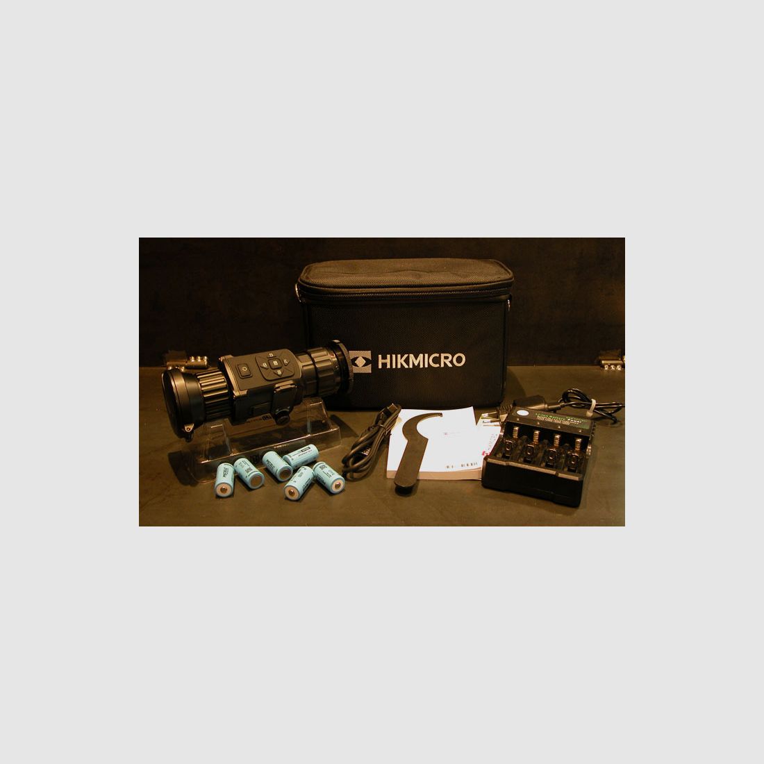 Demonstrator: HIKMICRO THUNDER PRO TQ50C Set with batteries and charger