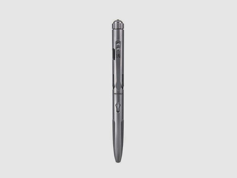 NEXTORCH NP11Ti – Stylo Tactique en Titane avec Briseur de Verre en Nano-Céramique
