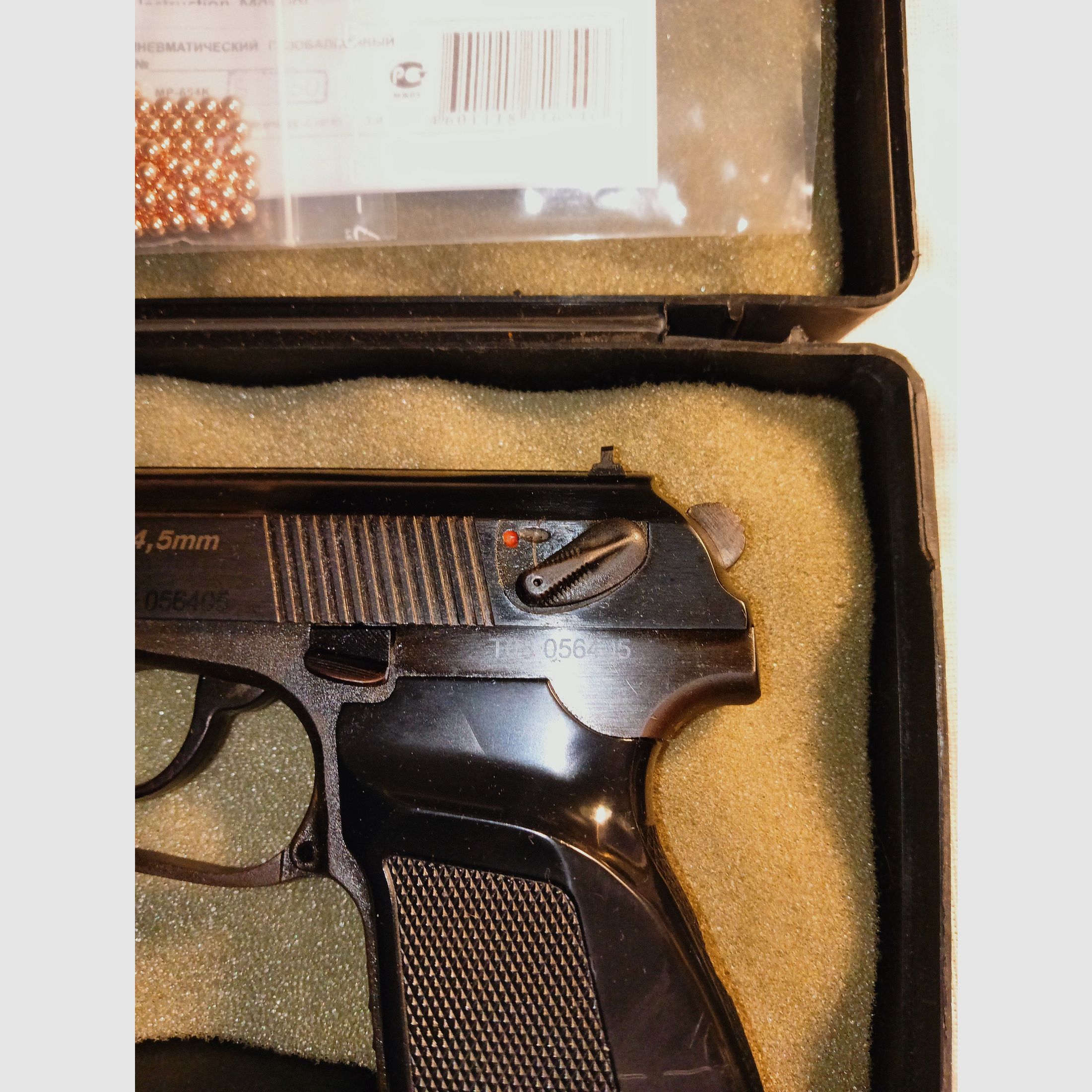 Baikal MP 654 K Makarov T08, CO2 4,5 mm BB ,  in sehr gutem Zustand, perfekte Funktion TOP, Bild 4 von 20