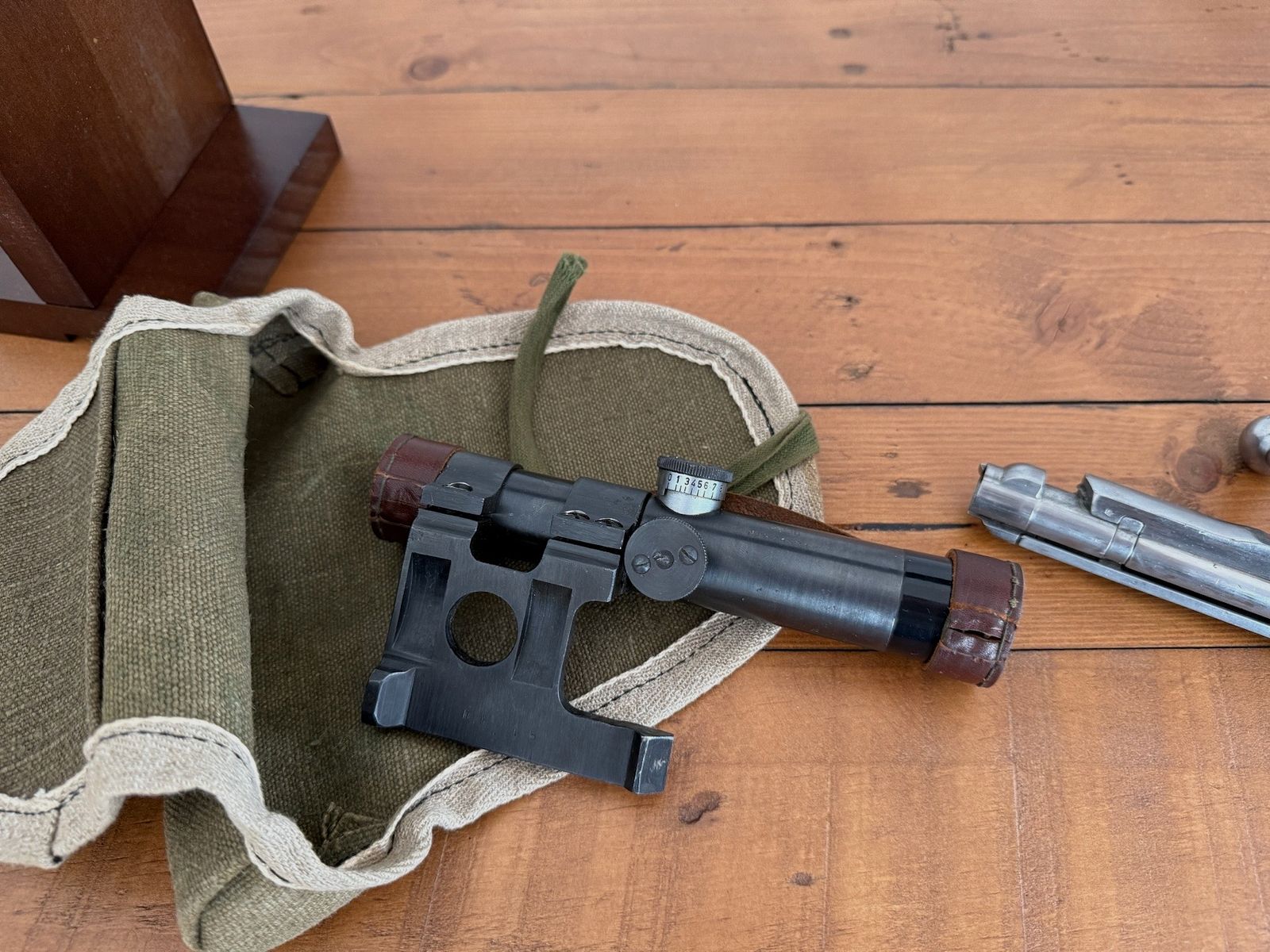 SAKO Mod. Mosin Nagant finlandés M39, año 1942, cal. 7,62x54R con rifle de francotirador ruso ZFR Sniper M 39