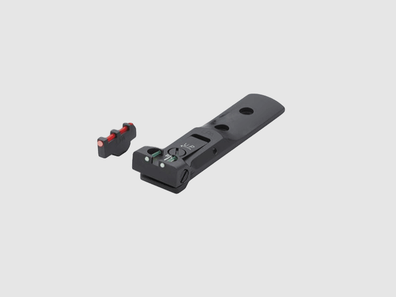 LPA Fiber Optic Mikrometer-Visier, mit Korn Einhängen schwarz S&W