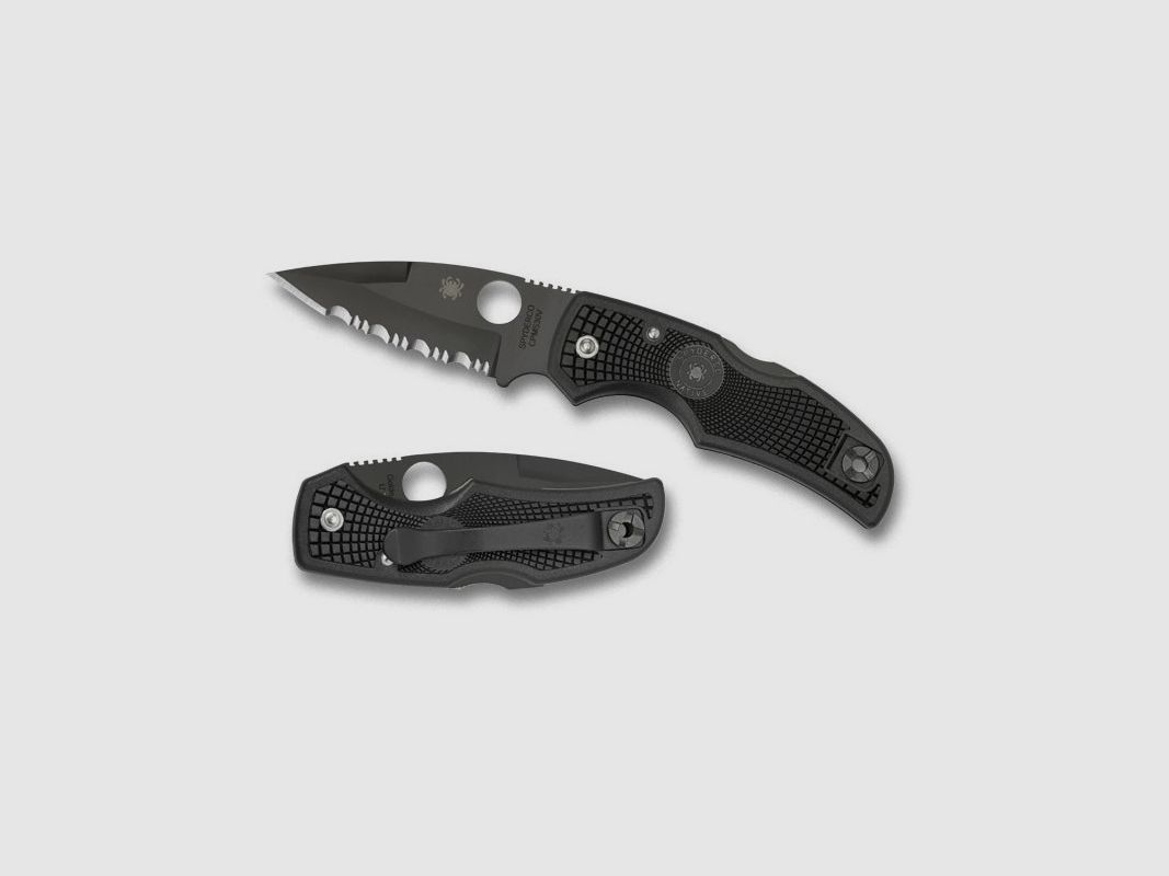 SPYDERCO NATIVE 5 mit schwarzer Klinge