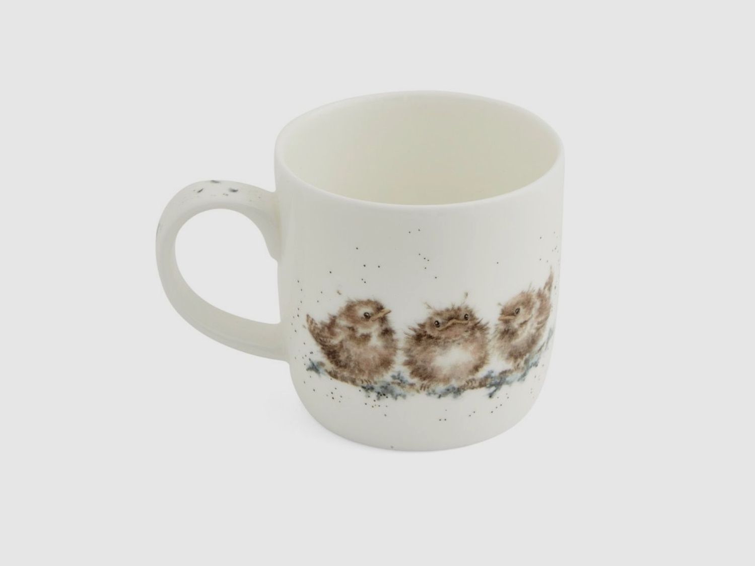 Wrendale Tasse 'Feather Your Nest' - Zaunkönige