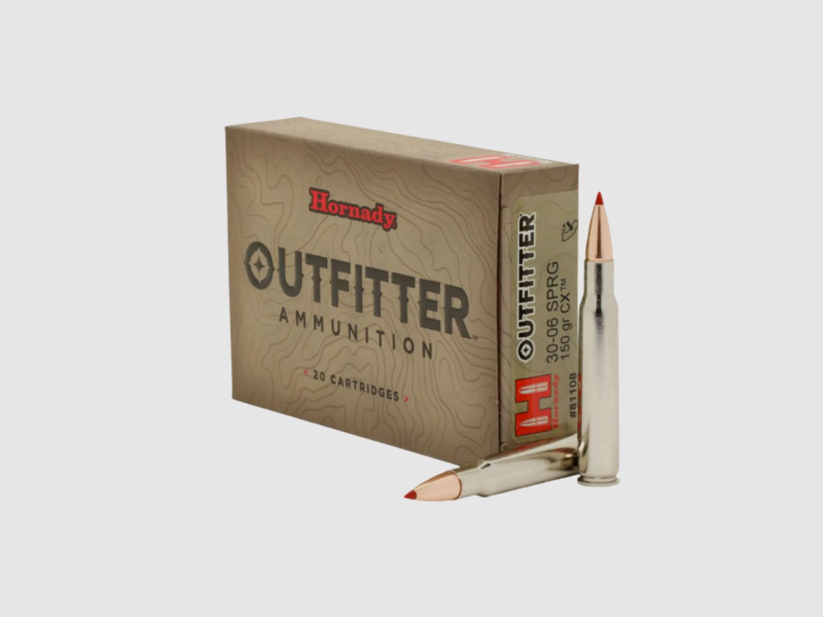 Hornady Outfitter .30-06 Springfield 150gr CX