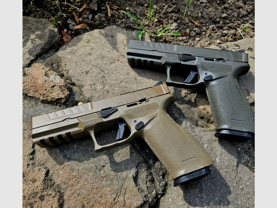 Pistolet HS-ECHELON 4,5" U-DOT TRYT FDE kal.9x19mm, zdjęcie 4 z 15