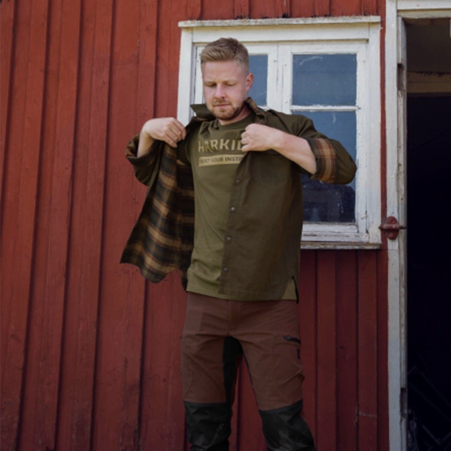 Härkila Giacca camicia Eirik (reversibile), immagine 6 di 7