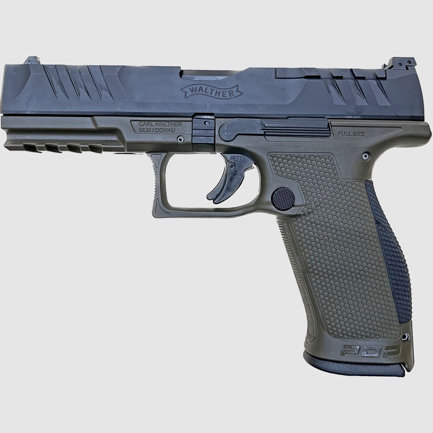Walther PDP 4.5 inch FS OD Green 9mm Luger