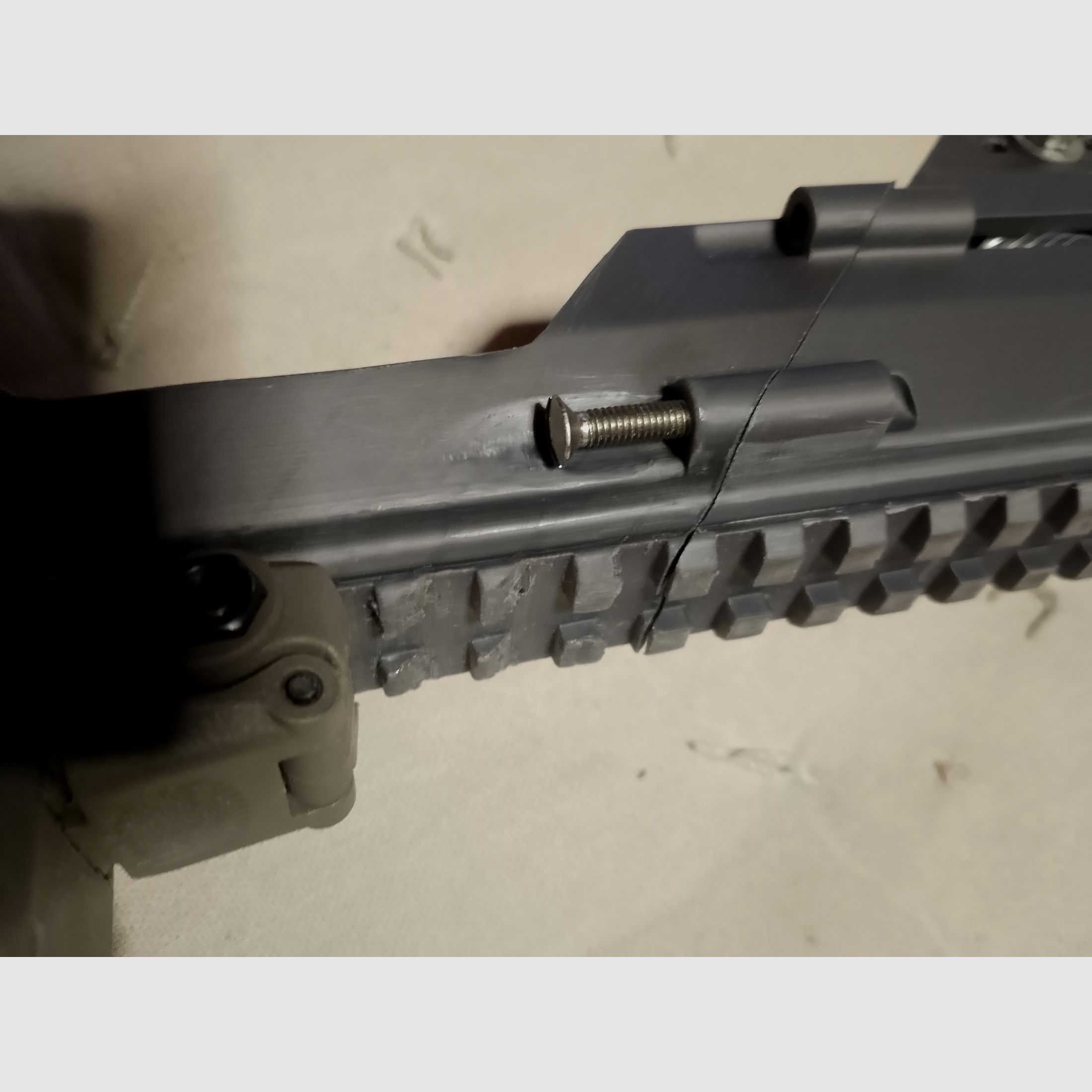 Conversion body kit for pistols airsoft softair paintball ram universal stock front grip flip up sight