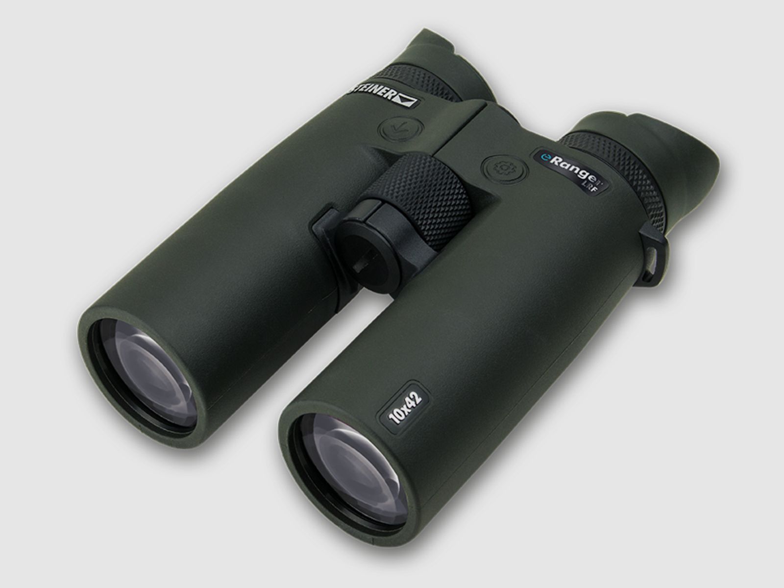 STEINER eRanger LRF 10x42 binoculars including rangefinder and ballistic calculator
