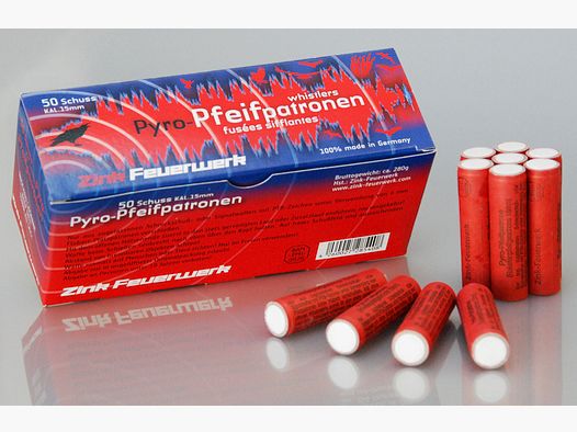 ZINK Pyro-Pfeifpatronen Kal. 15mm