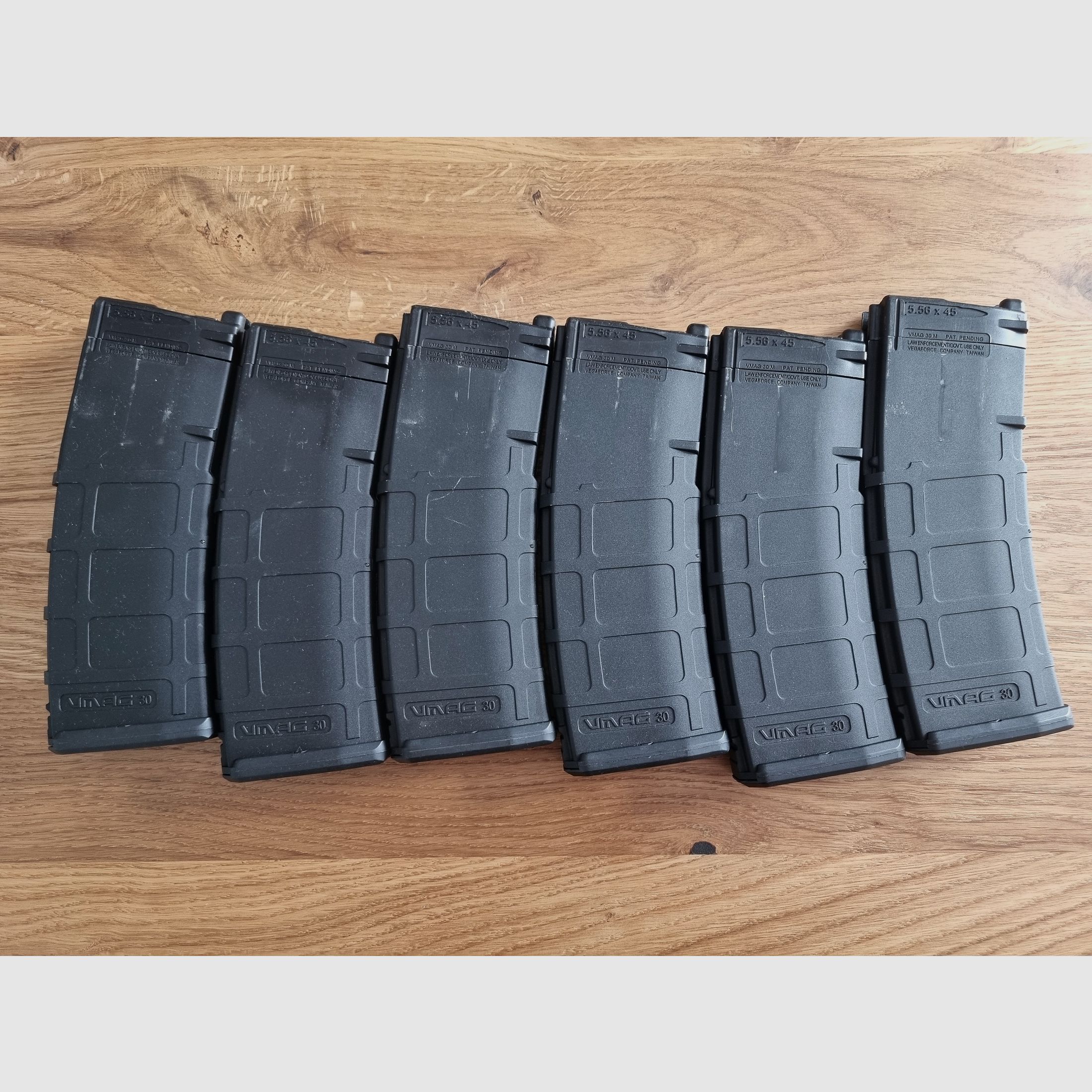 6x Airsoft VFC VMags (PMags) GBB
