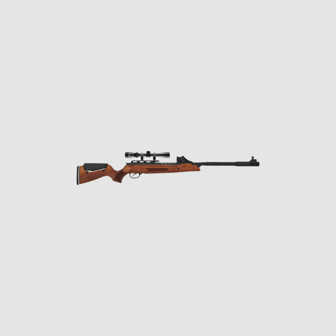 LUFTGEWEHR MERCURY SPEEDFIRE + ZF 3-9x32 SET - 4,5MM - MAGAZIN - HOLZSCHAFT
